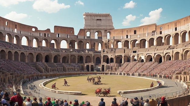 Ancient Roman Colosseum