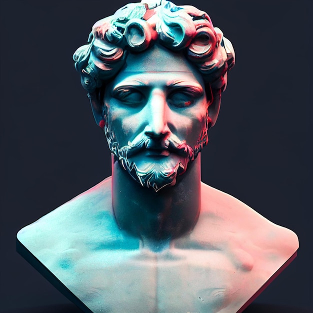 Ancient roman sculpture 3D