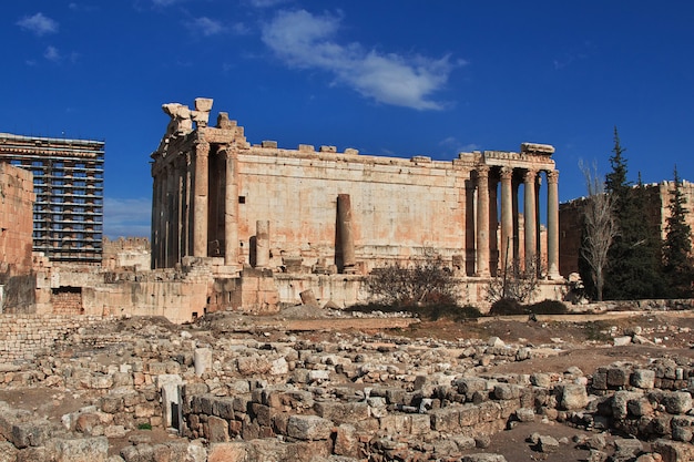 Ancient ruins of Baalbek, Lebanon