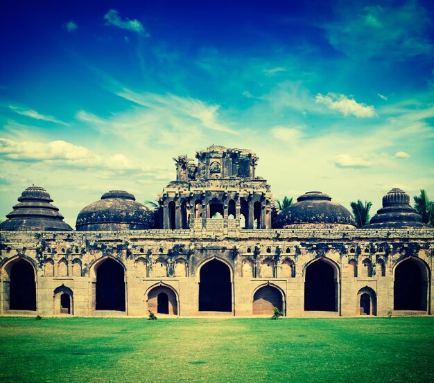 Ancient ruins of Elephant Stables