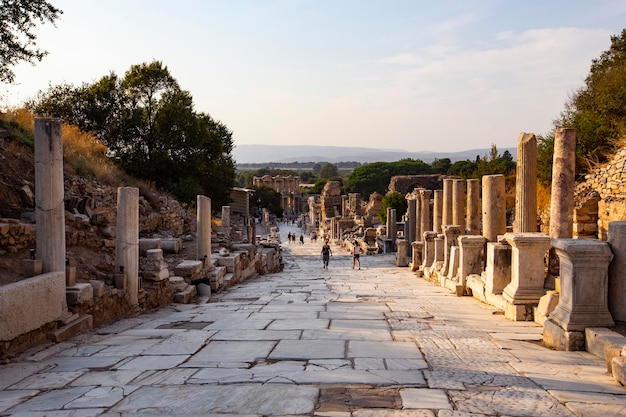 Ancient ruins of Ephesus Archaeological Museum, Izmir, Turkey