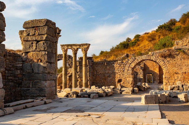 Ancient ruins of Ephesus Archaeological Museum, Izmir, Turkey