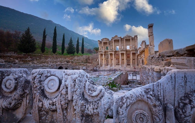 Древние руины в Эфесе, Турция