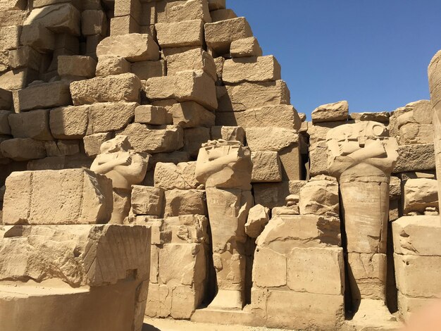 Ancient ruins of Karnak temple