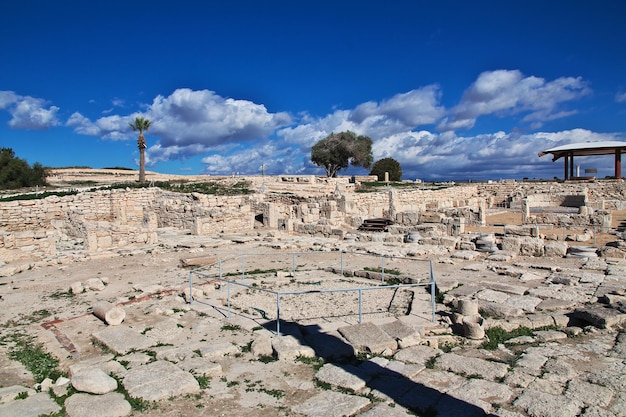 Antiche rovine di kourion cipro