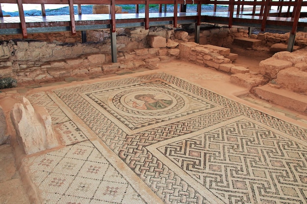 Ancient ruins of Kourion Cyprus