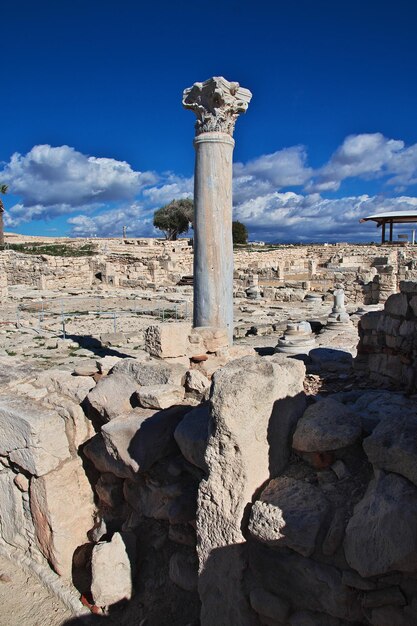 Ancient ruins of Kourion Cyprus