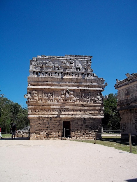 Ancient ruins of Maya Chichen Itza Yucatan Mexico