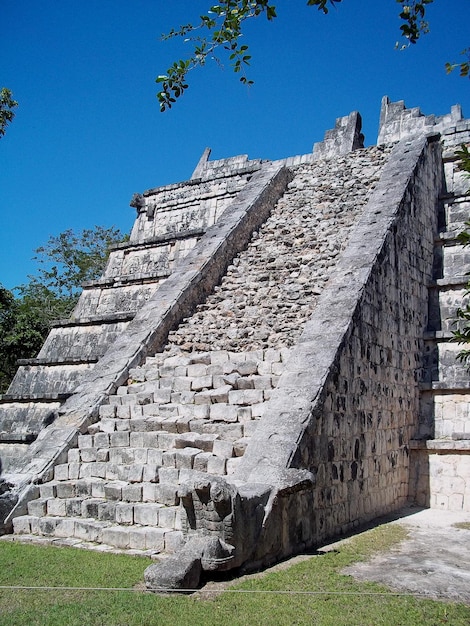Ancient ruins of Maya Chichen Itza Yucatan Mexico