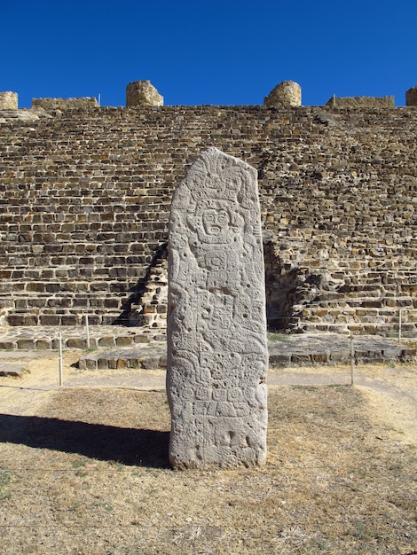 サポテック、モンテアルバン、メキシコの古代遺跡