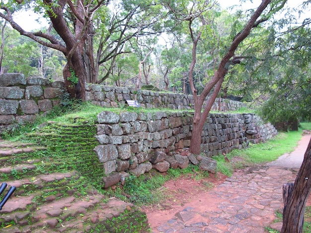 スリランカ、シギリロックの古代遺跡