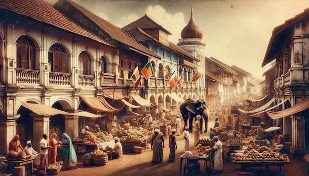 Ancient Sri Lankas market