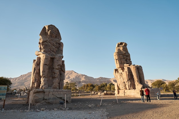 Foto antiche stanze a luxor, in egitto