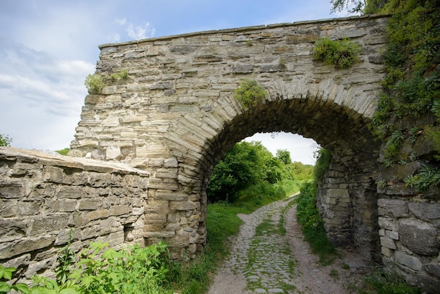 Ancient stone tunnel