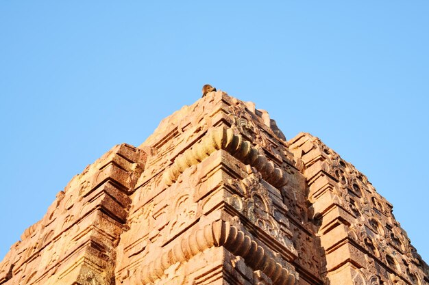 An ancient temple situated at alampur telangana in india