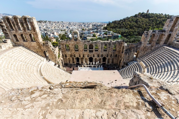 Ancient theater in Acropolis