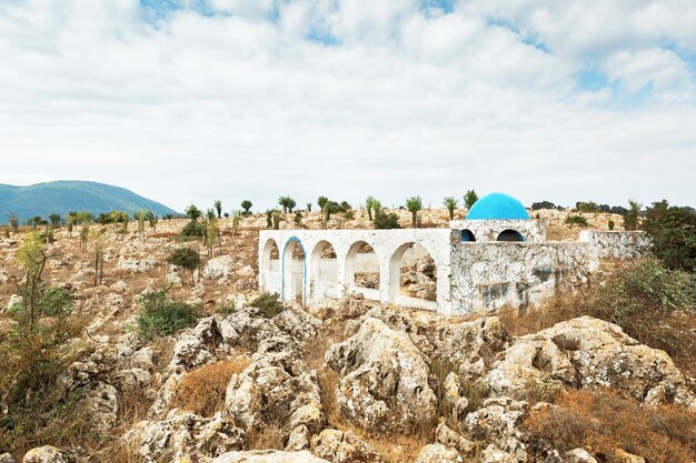 Antica tomba di un rabbino nel nord di israele