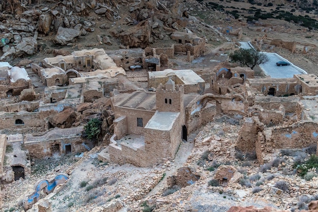 Ancient Village Zriba Olia of Berber Origin in Zaghouan Tunisia