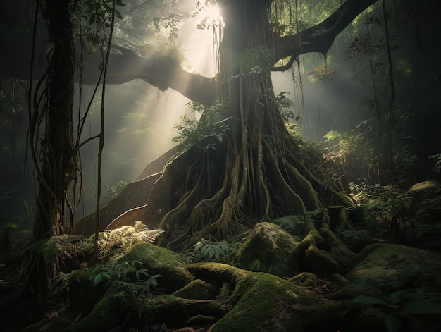 The Ancient Whispers of a Rainforest