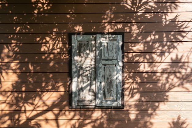 Photo an ancient window in the rural areas