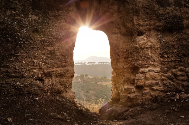 Andalusische landschappen bij Ronda Spanje