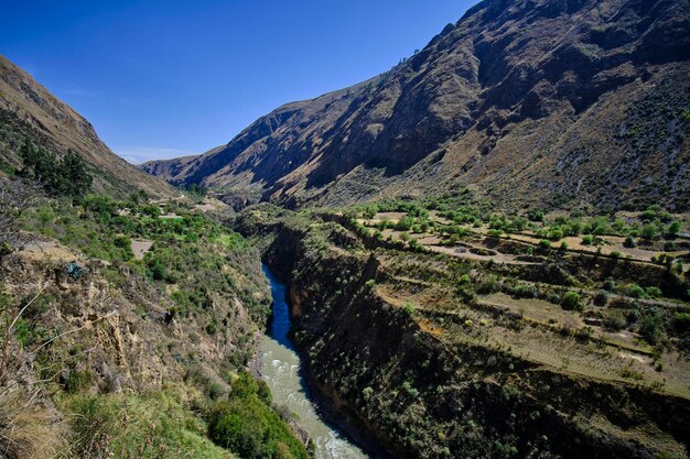 Photo andean landscape