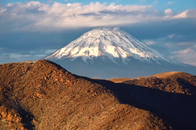 ペルーのアンデスの風景