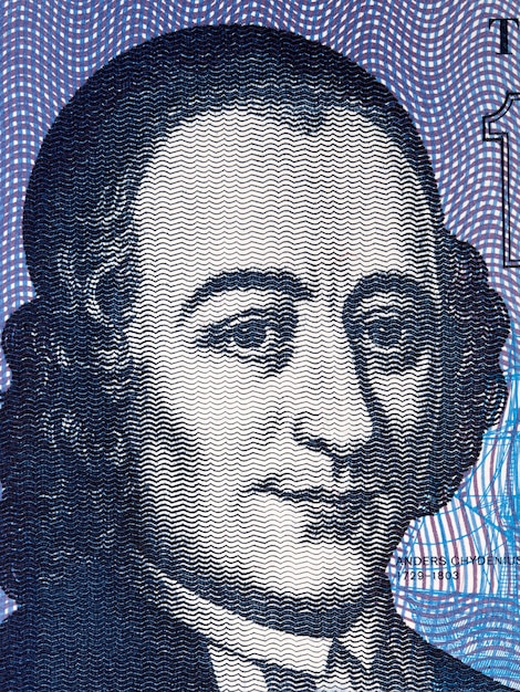 Anders Chydenius a portrait from Finnish money