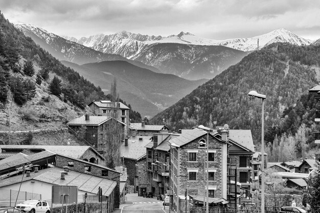 Andorra mountain view