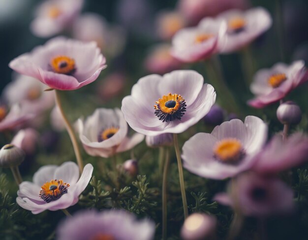 Foto i fiori di un'anemone