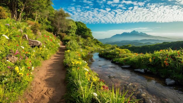 Ang ka nature trail in doi inthanon national park chiang mai thailand