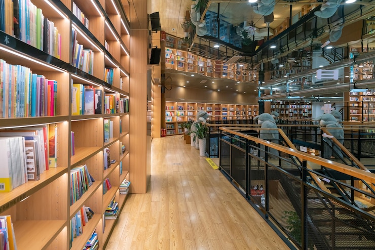Photo エンジェル書店、中国杭州の書店。