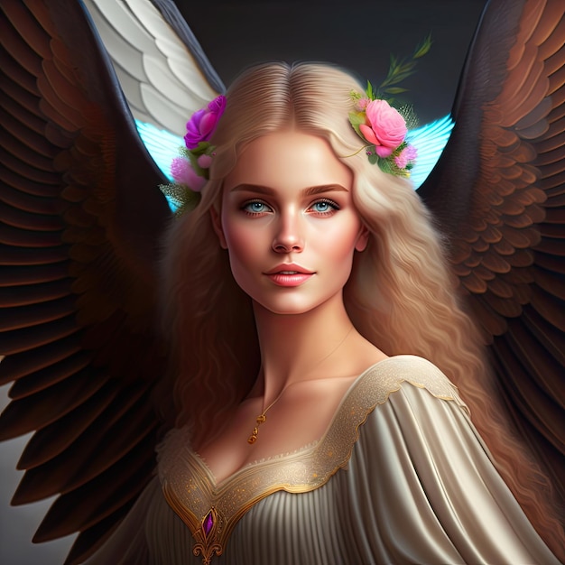 An angel Digital artwork