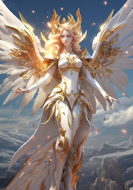 the angel of the sky