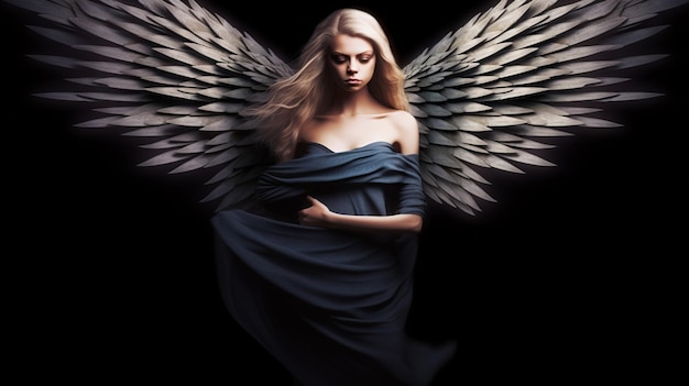 angel wings woman