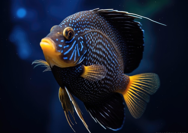 Angelfish freshwater aquarium fish