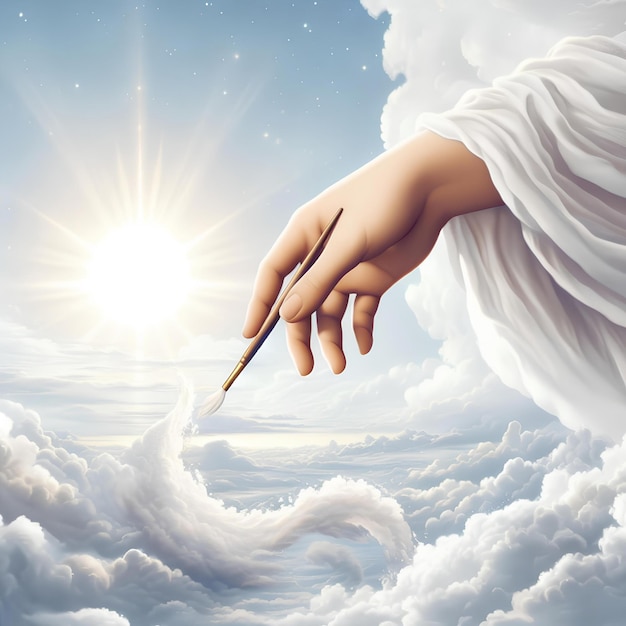 天使 の 手 が 触れ て 描く 天国 の 希望 と 平和