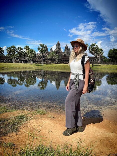 Angkor wat cambodia in phum trapeang seh khang lech