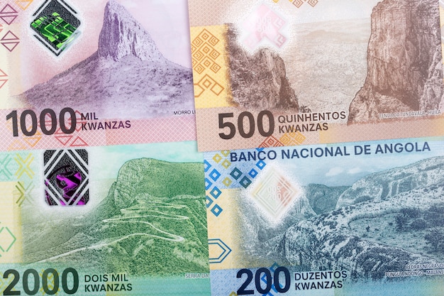 Angolese geld bankbiljetten samenstelling