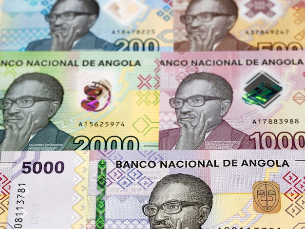 Angolese kwanza een zakelijke achtergrond