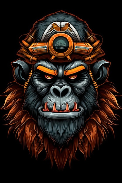 Angry ape Logo