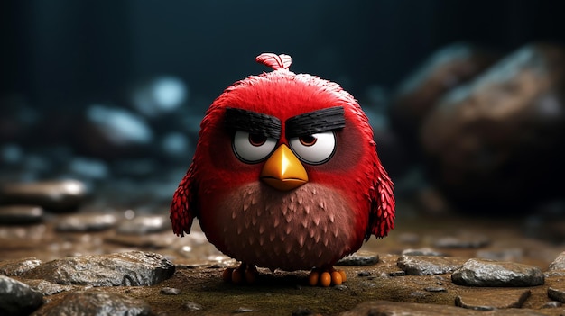 Photo angry bird photo