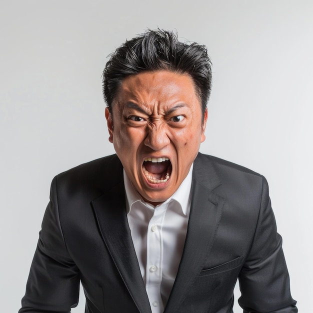 Photo angry business men