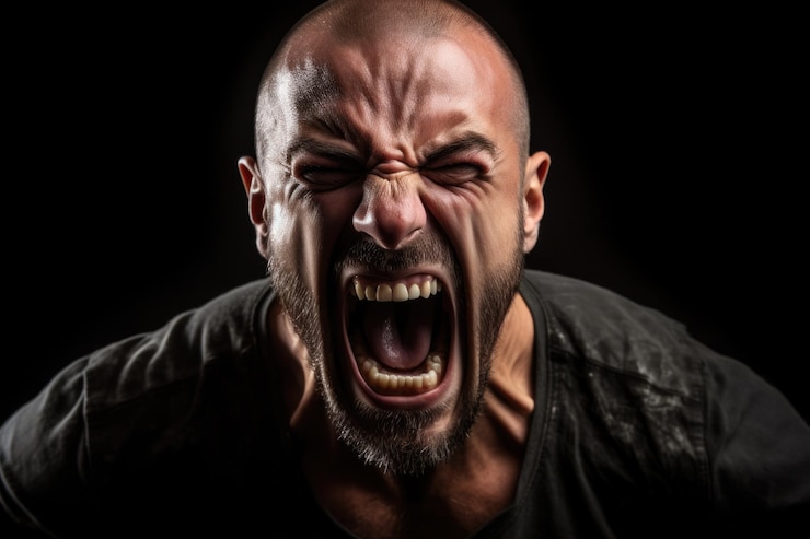 Premium Photo Angry Man Screaming with Rage Face of Furious Guy Premium Photo Angry Man Screaming with Rage Face of Furious Guy