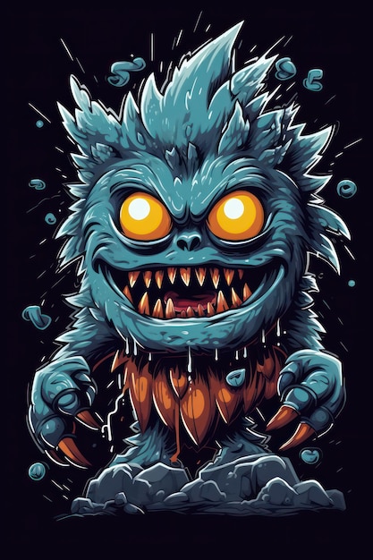 Angry Monster Logo