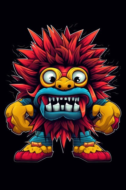 Angry Monster Logo