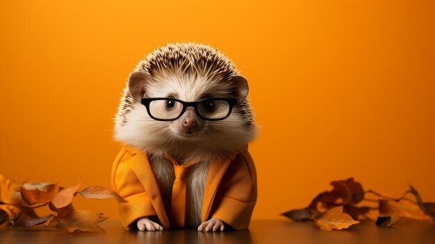 animal in business suit HD 8K wallpaper Stock Photographic Image