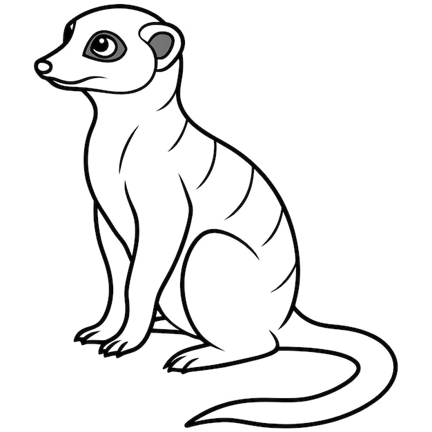 animal coloring page line art