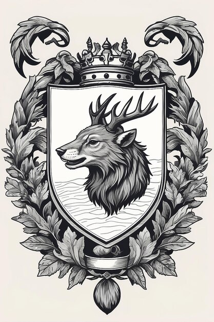 Animal crest