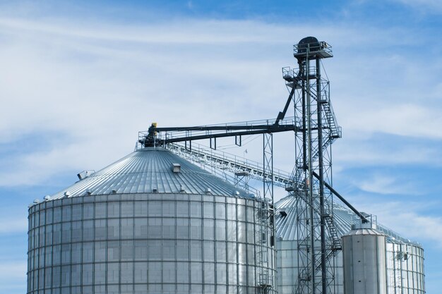 Animal feed storage in Colorado.